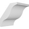 Ekena Millwork 5-in. W x 6-in. D x 6-in. H Funston Architectural Grade PVC Knee Brace BRCP05X06X06FST - alternate 1